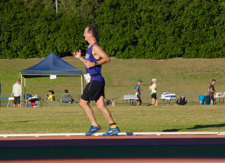Sri Chinmoy "24 Hours on Track", Campbelltown Sports Stadium Athletics Track, Saturday 15 & Sunday 16 June 2019