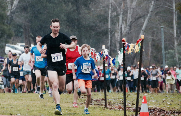 Sri Chinmoy Canberra Trail Series, race 1: "Cotter Canter" 10km & 5km, 28 May 2017