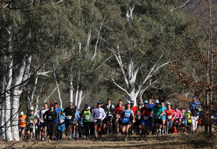 Sri Chinmoy Canberra 2019 Trail Series 2: "Tuggeranong Trot" 20km, 8km & 2km, Sunday 30 June 2019