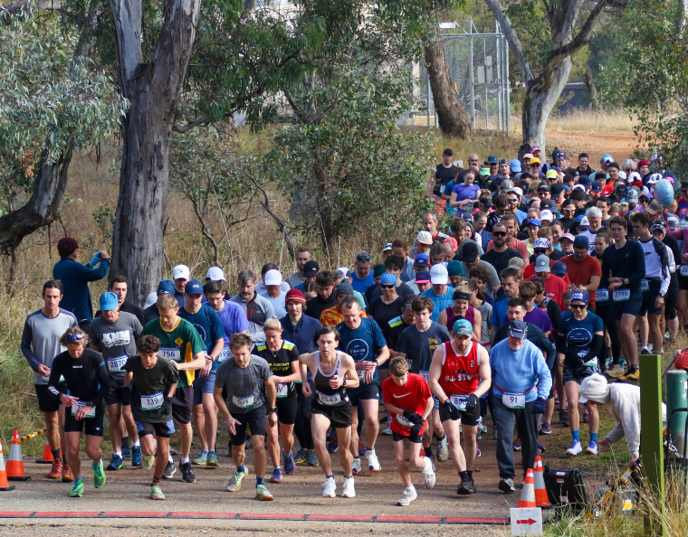 Sri Chinmoy "Ainslie Amble" 16.4km, 8.3km and 2km Trail Races, Monday 27 May 2024