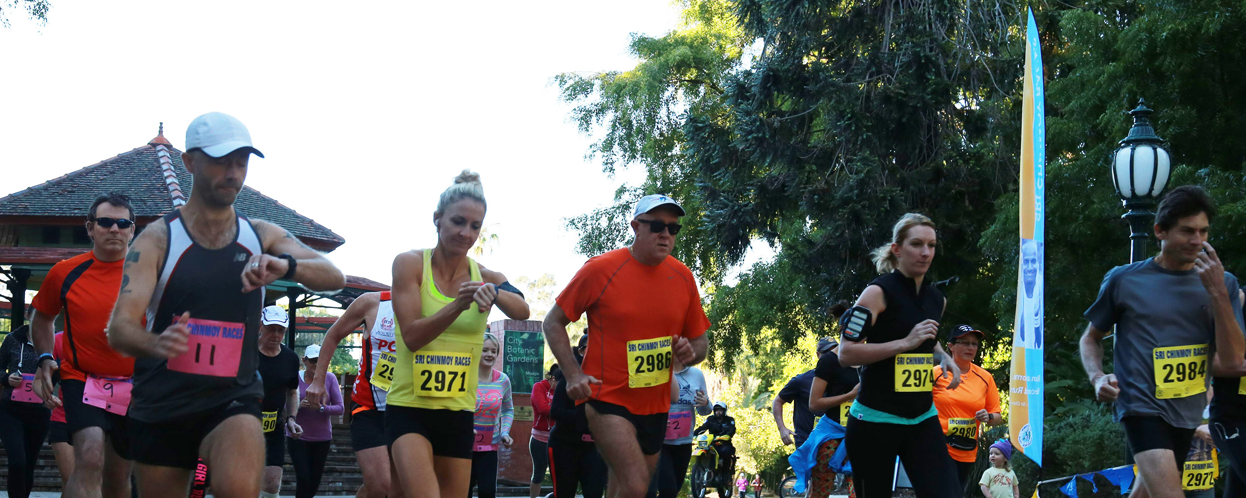 Sri Chinmoy City Gardens River Run, 15km, 10km & 5km