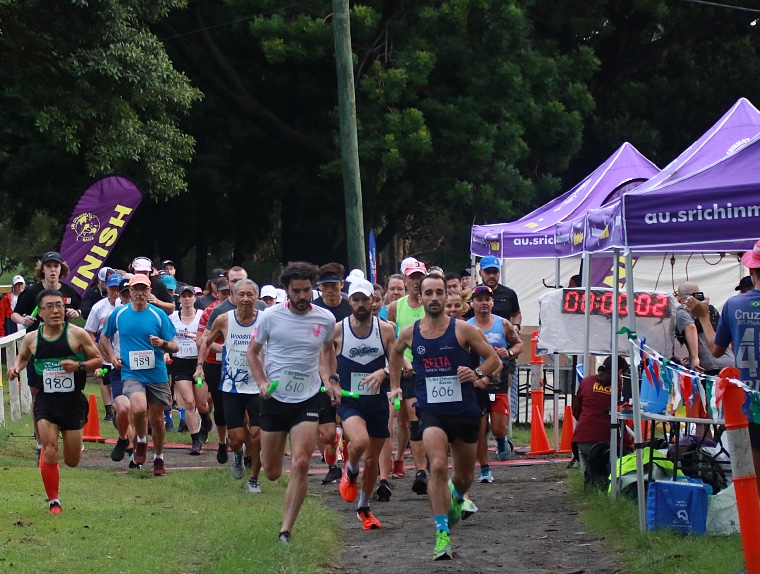 Sri Chinmoy Mara-Fun Relays, Centennial Park, Sydney, Sunday 27 February 2022