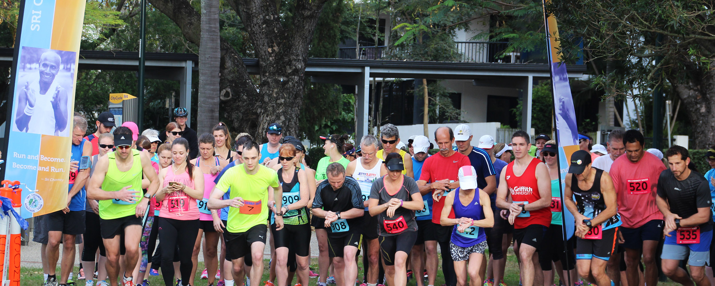 Sri Chinmoy New Farm River Run 15km, 10km & 5km