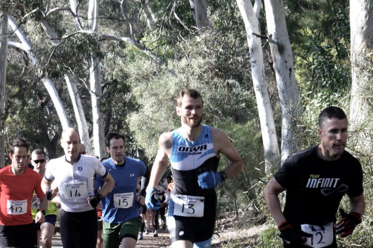 Sri Chinmoy Off-Road Duathlons, Black Mountain, Canberra, 31 July 2016
