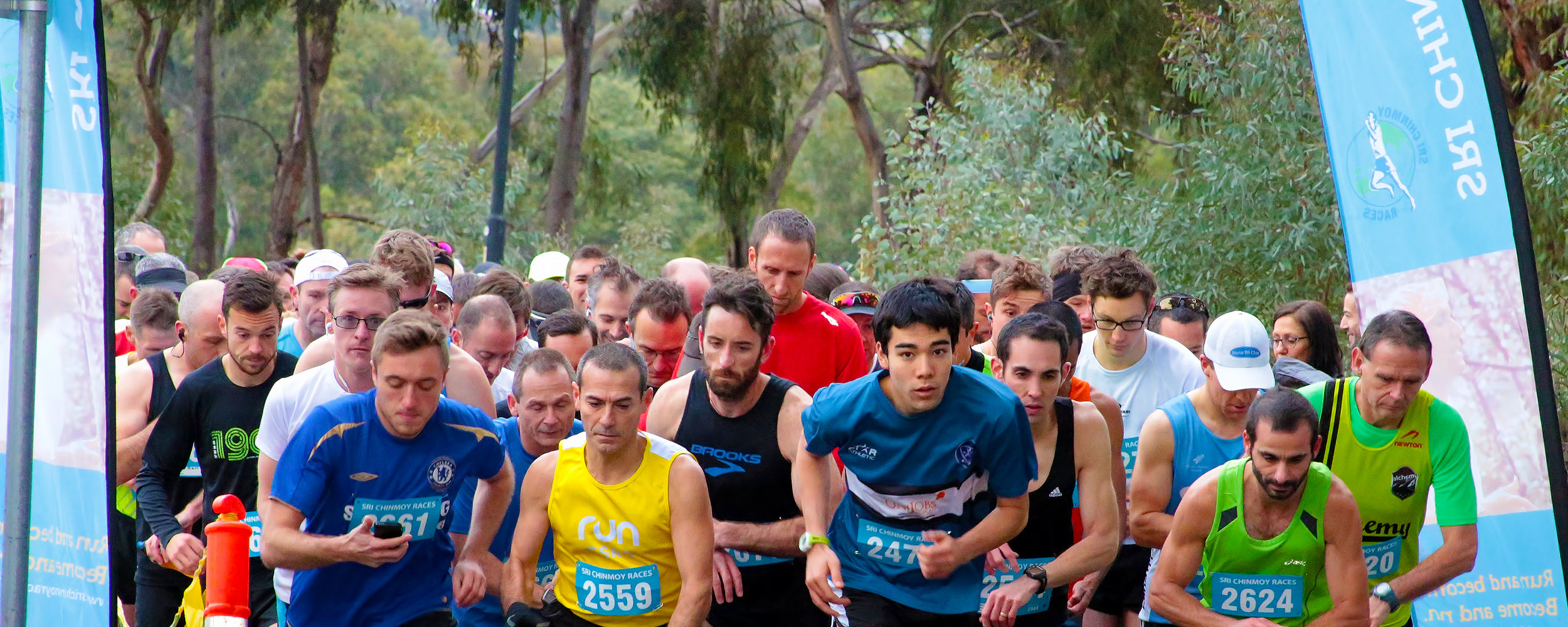 Sri Chinmoy Como Landing Half Marathon, 14km & 7km Run