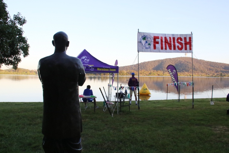 Sri Chinmoy Lake Swims, Canberra, Sunday 19 February 2023