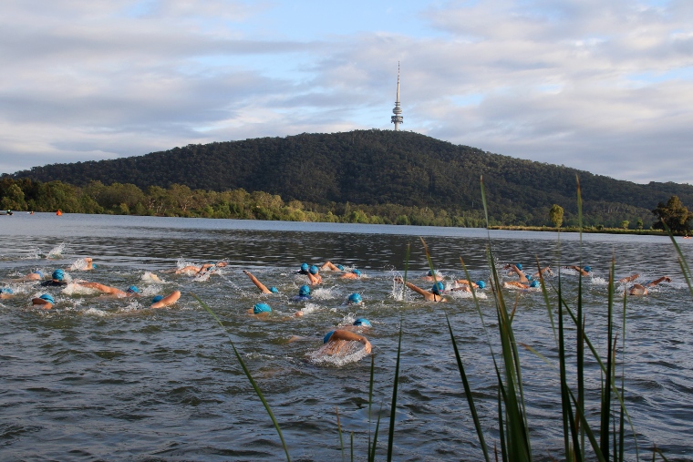 Sri Chinmoy Lake Swims, Canberra, Sunday 8 March 2026