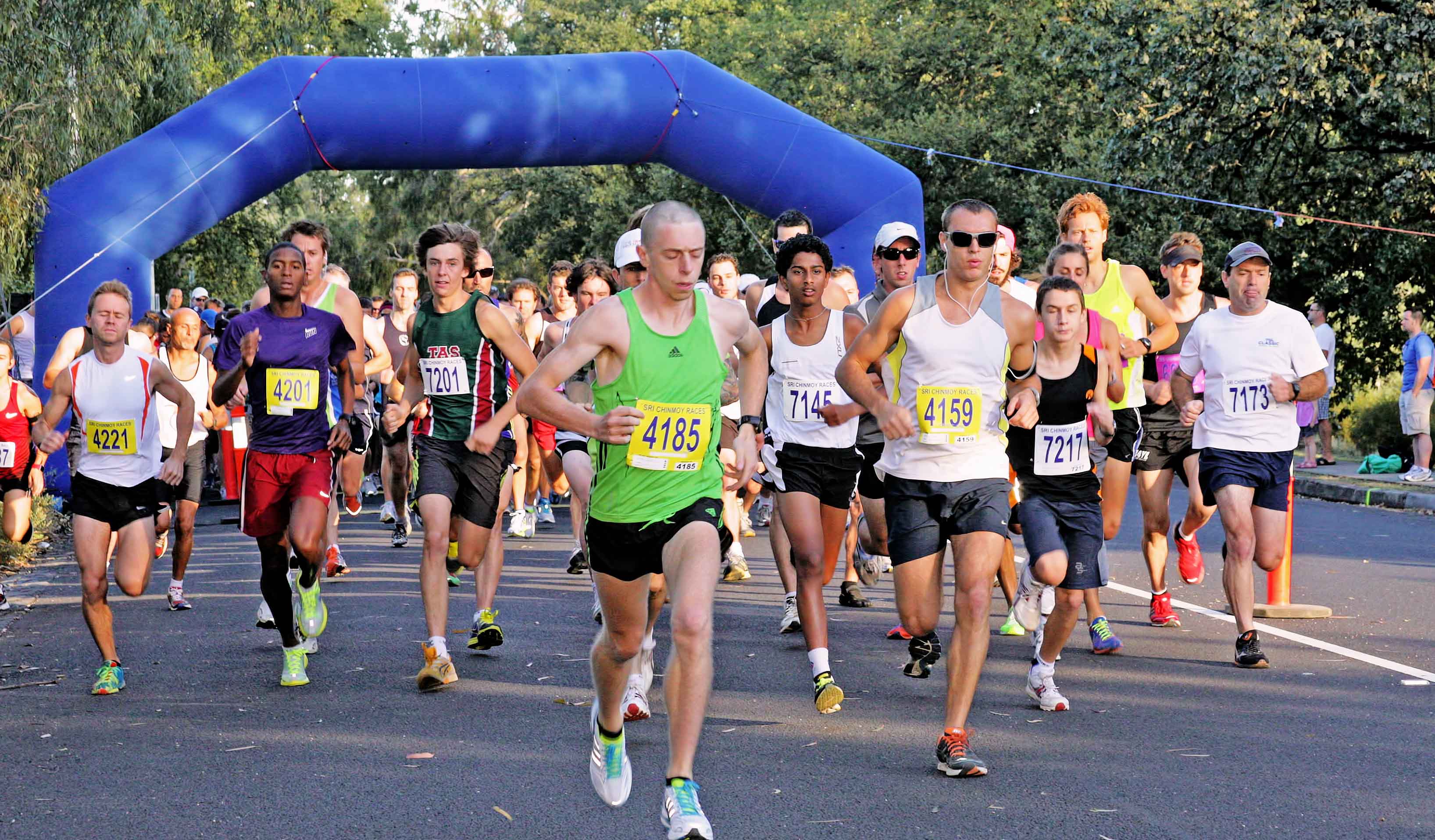 Sri Chinmoy Yarra Boulevard Half Marathon, 10km & 5km