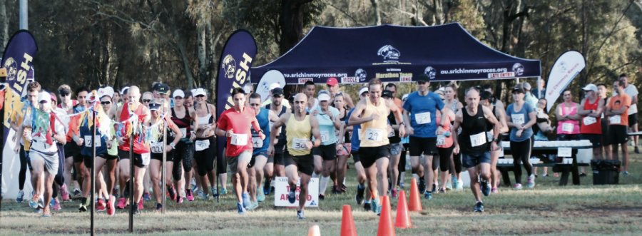 Sri Chinmoy Sydney Series 2017, race 1: Mirambeena 16km, 8km & 2 mile runs, Sunday 26 February 2017