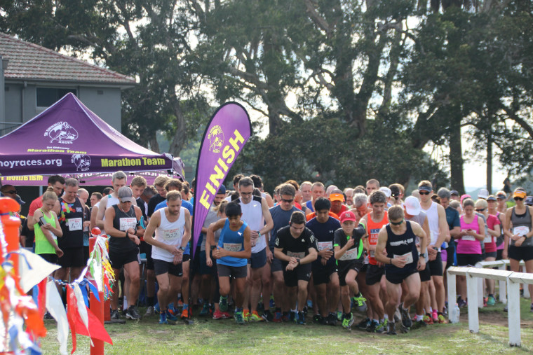 Sri Chinmoy Sydney Series 2018, race 2: Centennial Park Half-Marathon, 7km & 4km Runs, Monday 2 April 2018