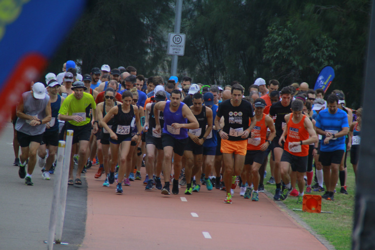 Sri Chinmoy Sydney Series 2018, race 1: Iron Cove 14km, 7km & 4km Runs, Sunday 25 February 2018