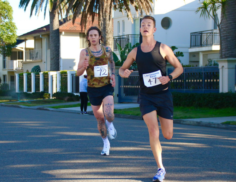 Sri Chinmoy Sydney Series 2019, race 5: Dolls Point Half-Marathon, 10km & 5km runs, Sunday 14 July 2019