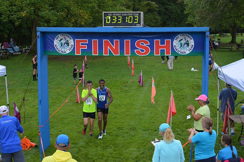 "Something serene that’s beyond words": report from the Sri Chinmoy Marathon